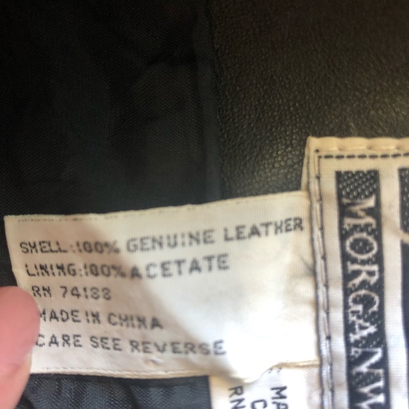 SOLD 100% genuine leather skirt - Picture 5 of 5